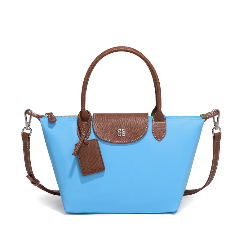 Charming Short Dumpling Shopping Nylon Cloth Women's Messenger Bag