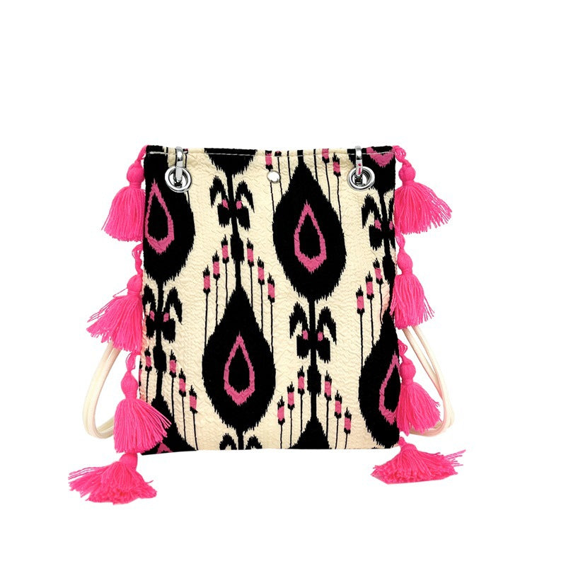 Aides Pattern Mobile Element Personality Art Ethnic Women's Messenger Bag