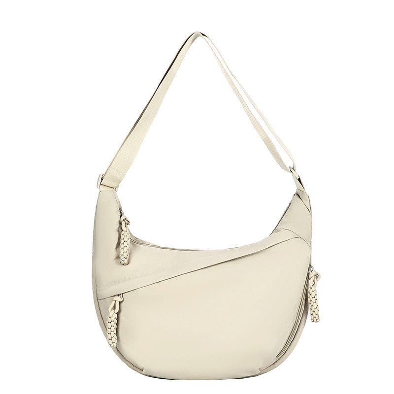 Fashion Cloth Lightweight Commuter Large Capacity Female Class Women's Messenger Bag