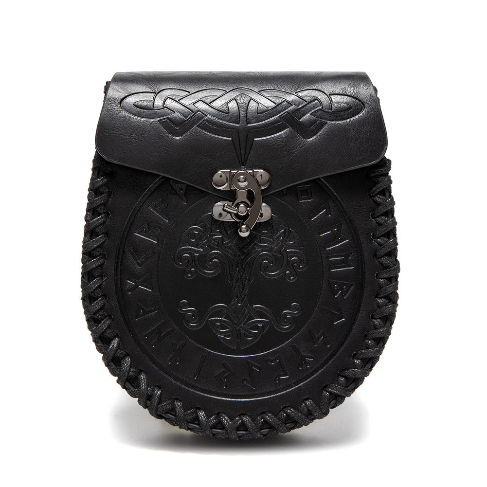 Viking Style Medieval Knight Retro Embossing Coin Purses