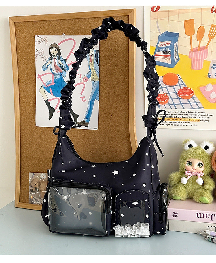Classic Ballet Ribbon Cartoon Good-looking Hand-held Women's Messenger Bag