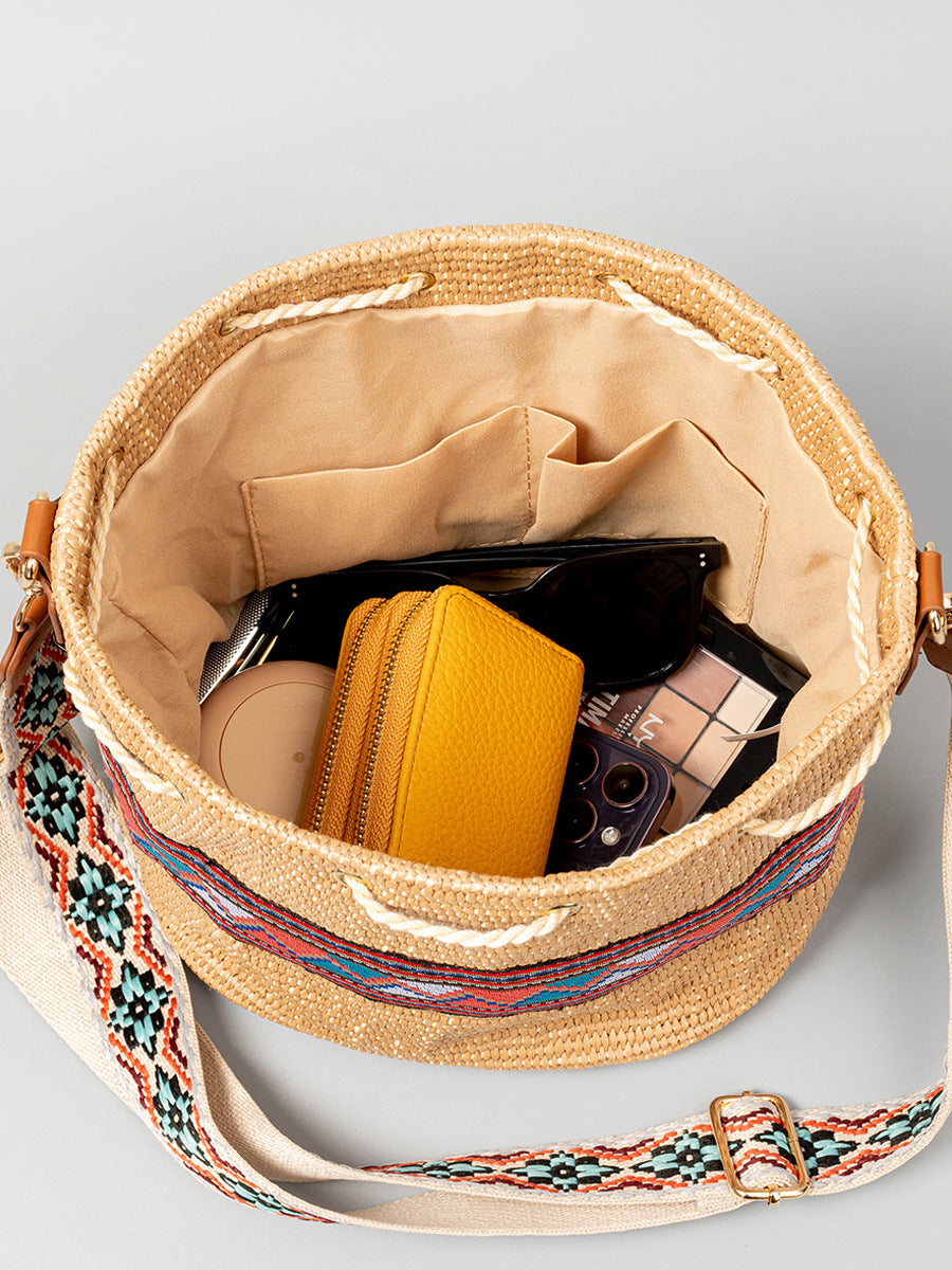 Women's Holiday Straw Beach High-grade Exquisite Seaside Shoulder Bags