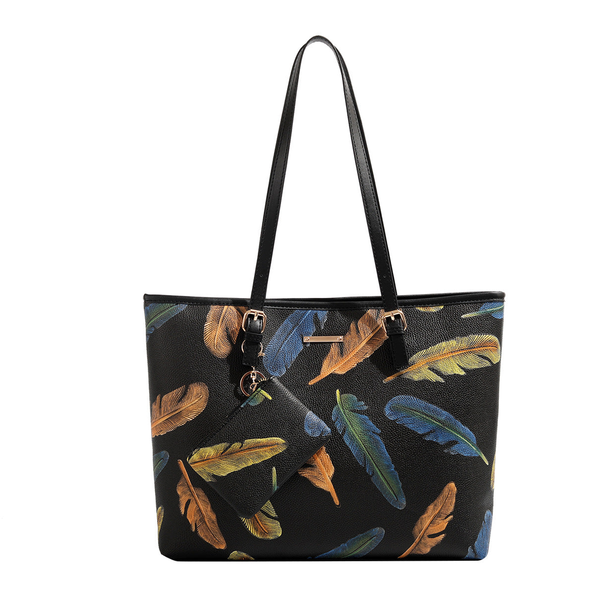 Women's Printed Cow Mother Fashion Inclusive Large Shoulder Bags