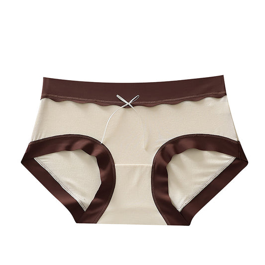 Women's Color Wave Maintenance Type Underwear Advanced Panties