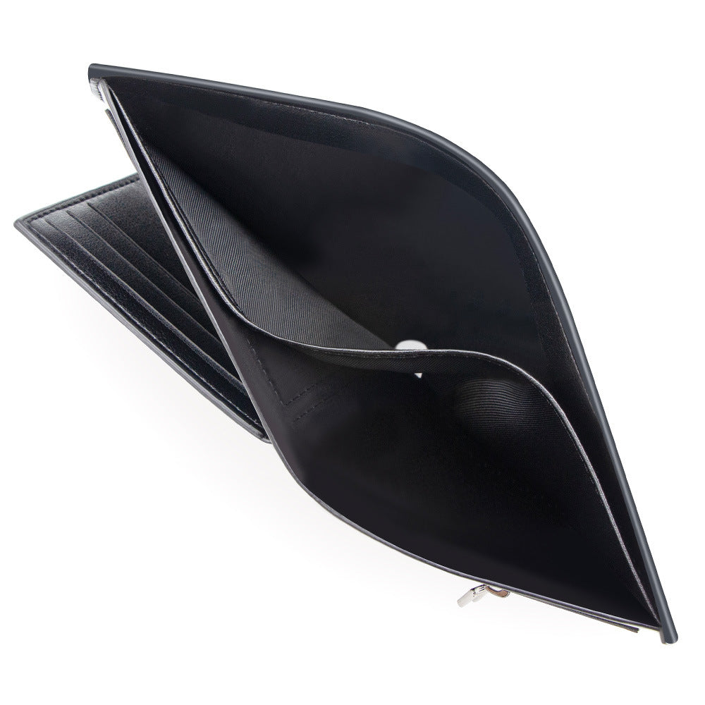 Men's High-grade Business Multiple Slots Hinge Pocket Men's Wallets