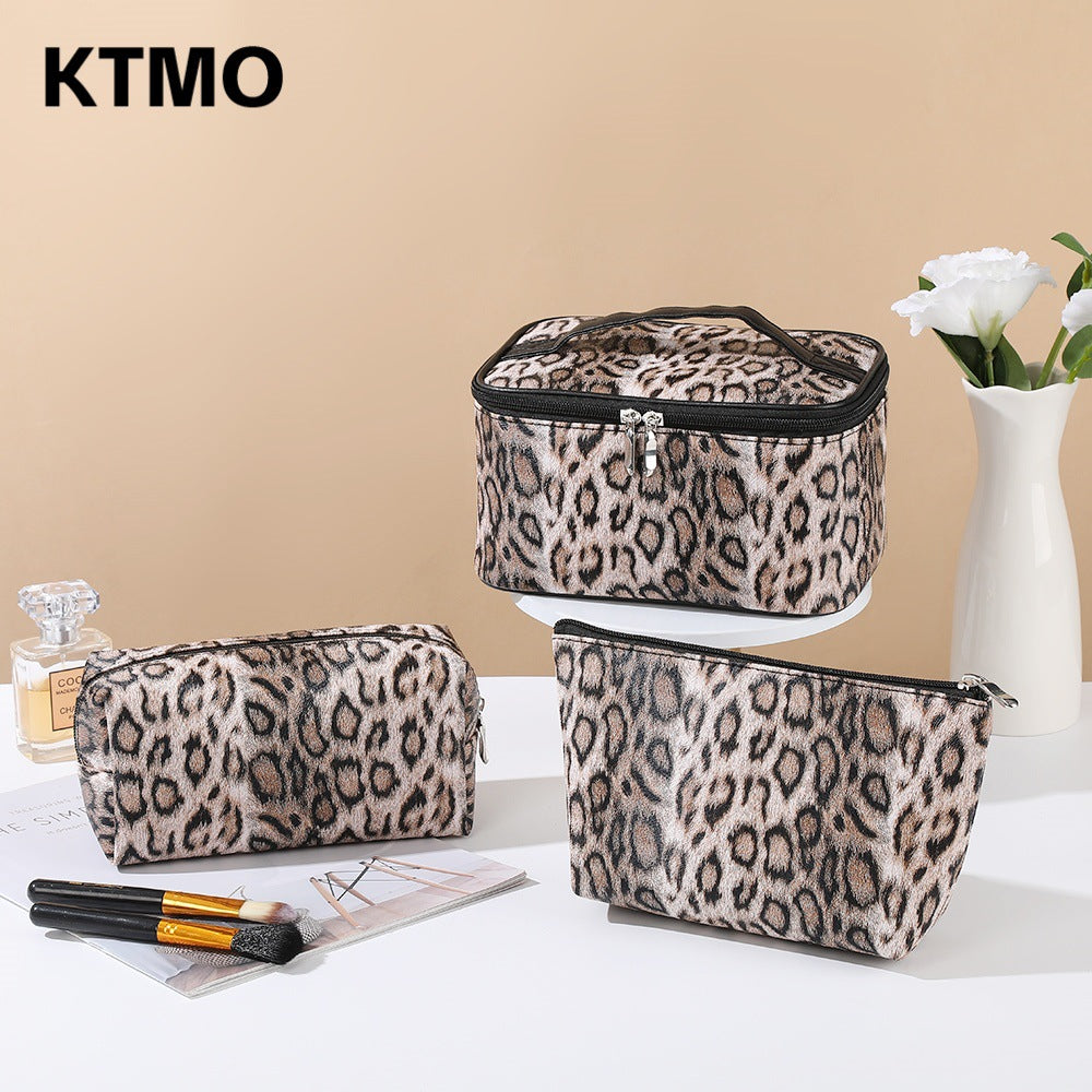 Portable Large Capacity Wash Stylish Versatile Makeup Bag