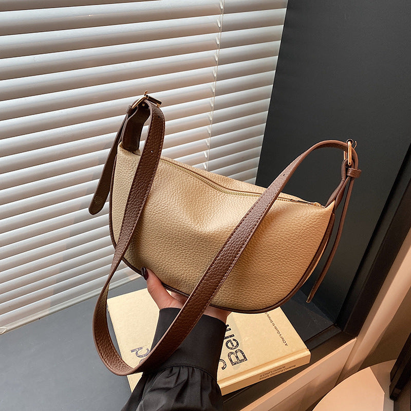 Women's French Style Dumpling Western Leisure Popular Women's Shoulder Bag