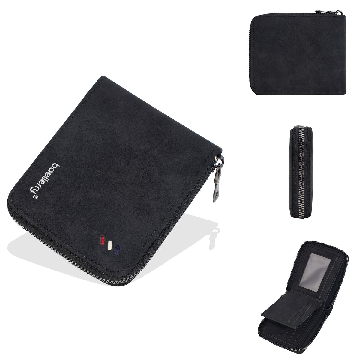Men's Short Retro Multiple Slots Thin High-grade Men's Wallet