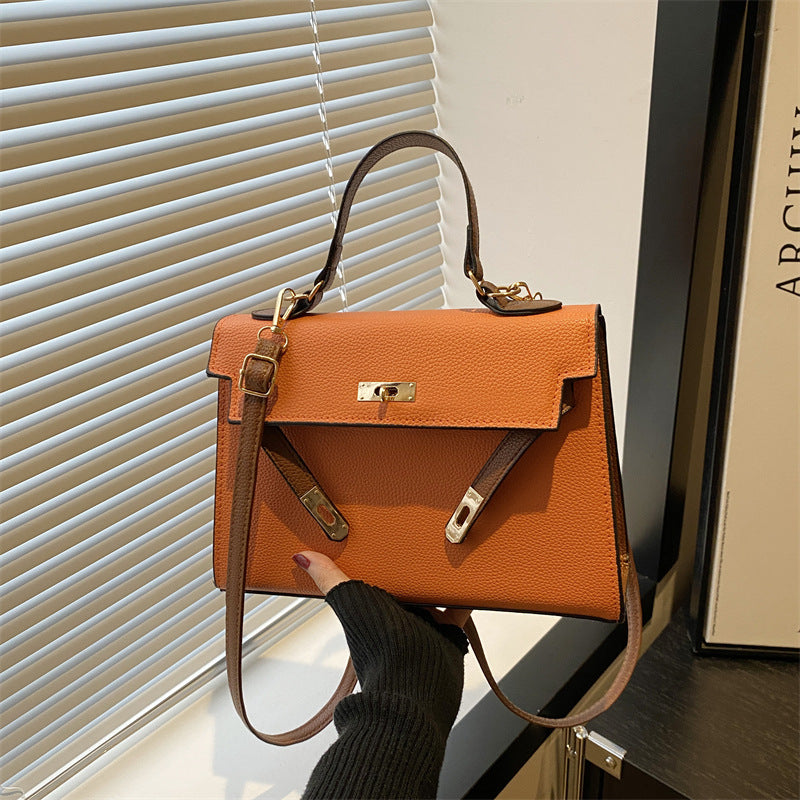 Women's Korean Texture Fashion Simple Large Capacity Portable Bags