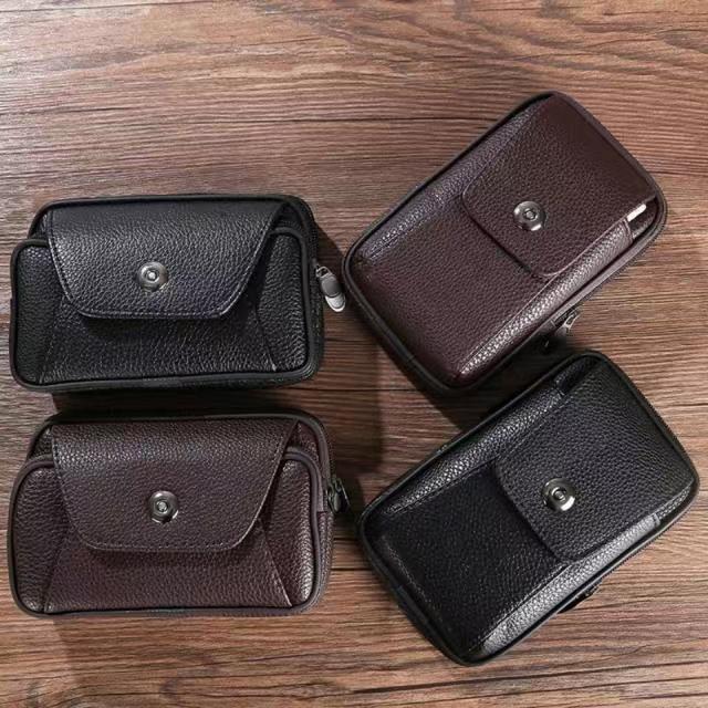 Men's Stylish New Leather Mobile Work Coin Purses