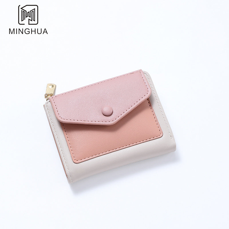 Short Fresh Simple Geometric Pattern Source Coin Purses