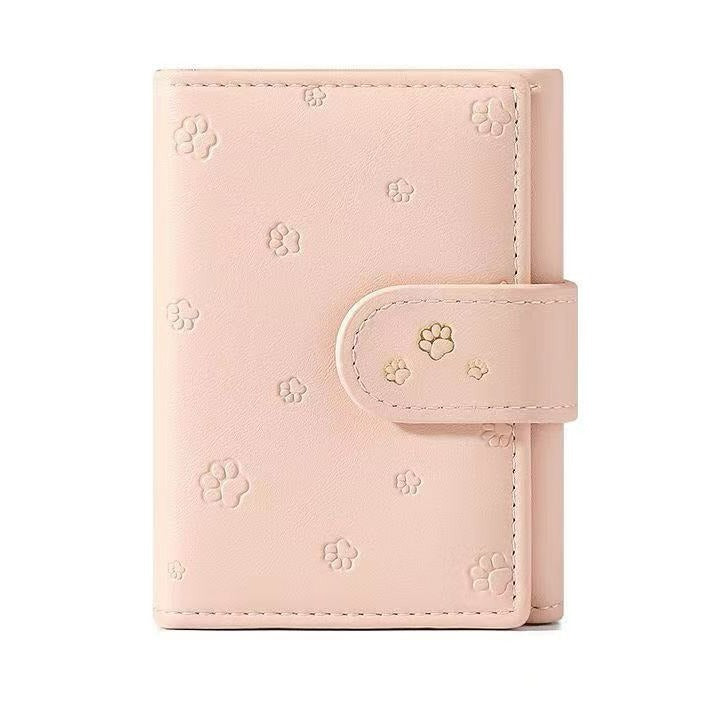 Women's Version Simple Short Tri Fold Fashion Ladies Wallets