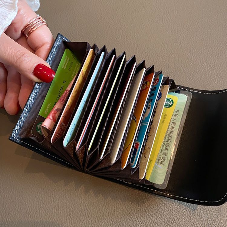 Glamorous Women's Style Exquisite Canvas Fashion Card Holder