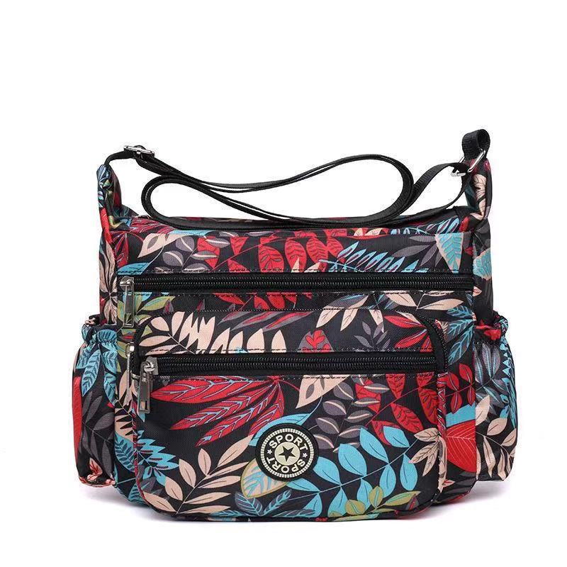Women's Floral Cloth Stall Night Market Large Crossbody Bags