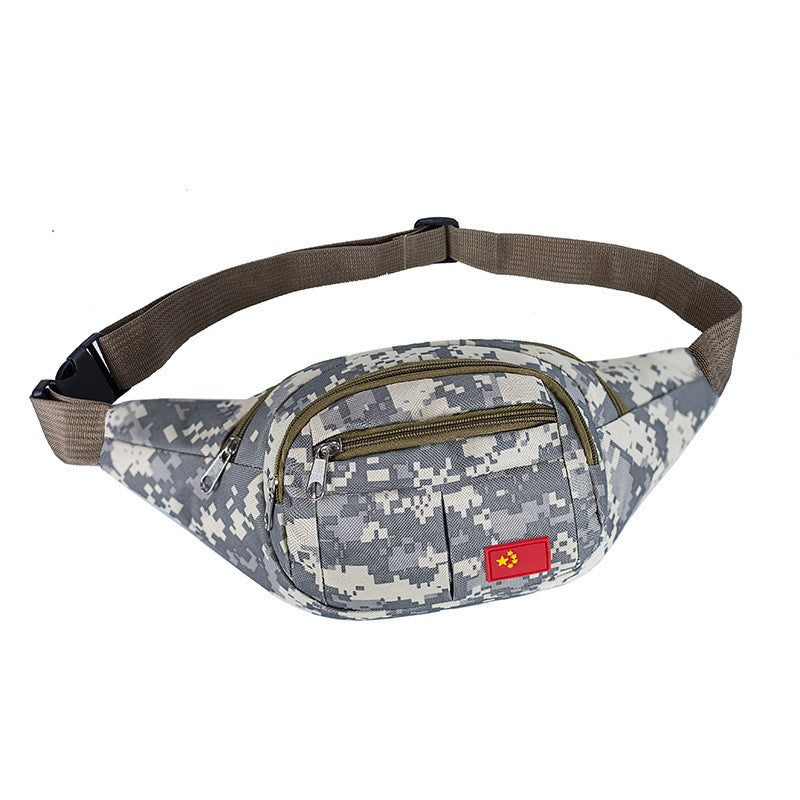 Men's Graceful Elegant Mobile Leisure Camouflage Men's Waist Packs