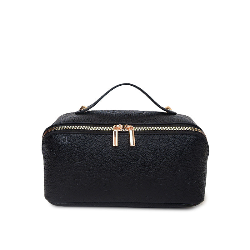 Women's Large Capacity Waterproof Portable Toiletries Storage Dressing Makeup Bag