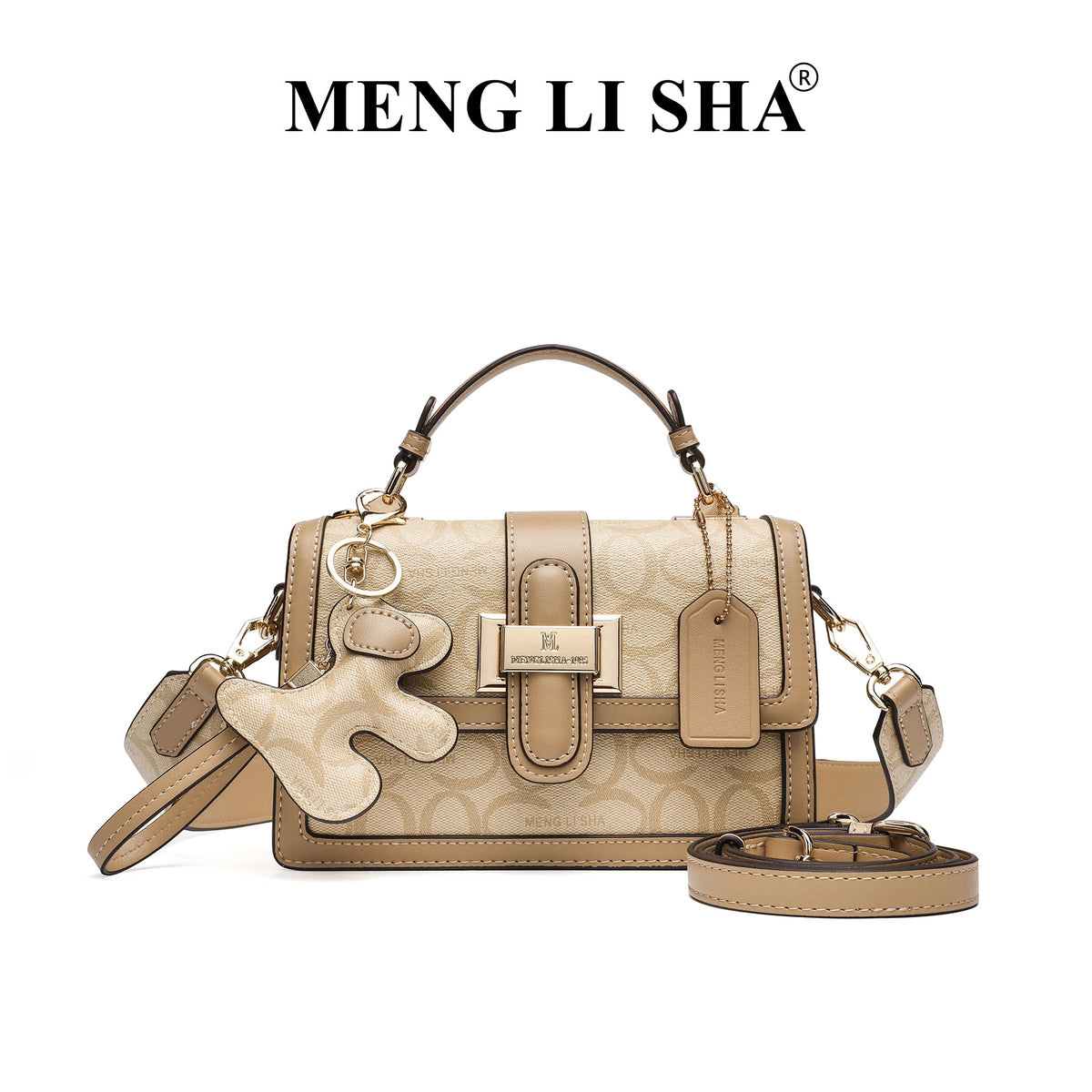 Women's High-grade Presbyopic Printing Color Contrast Commute Women's Messenger Bag