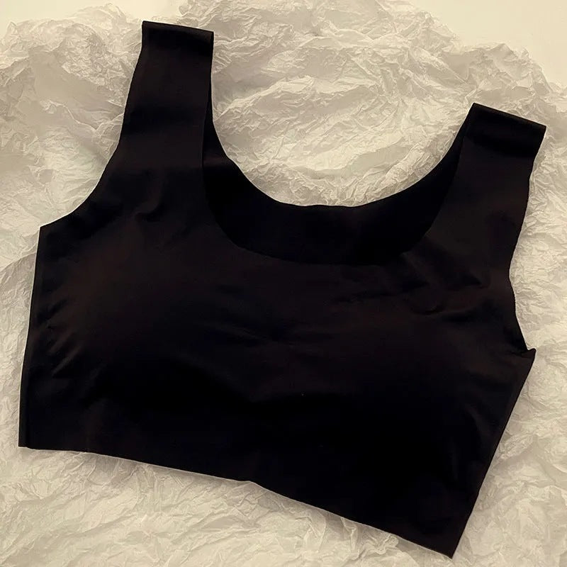 Women's Development Middle School Tube Top Shockproof Bras