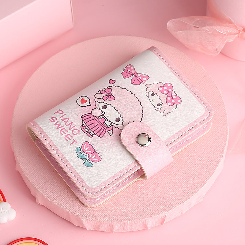 Women's Cute Large Capacity Driving License Multi Card Holder