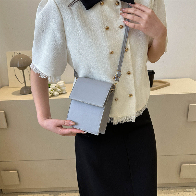 Women's Simple Korean Fashion Solid Color Spring Women's Shoulder Bag