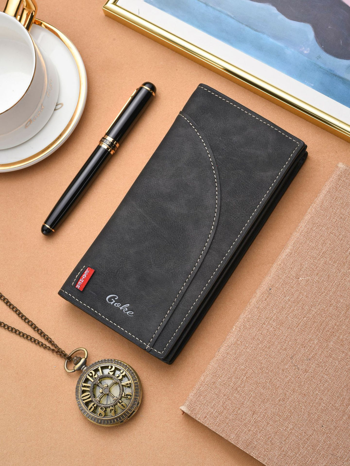 Men's Long Business Large Capacity Retro Fashion Men's Wallets