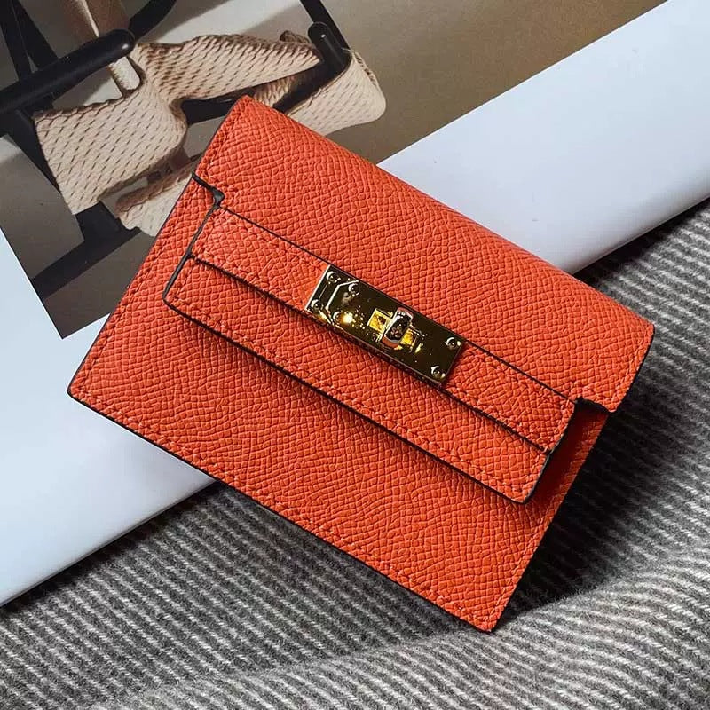 Women's Multiple Slots High-grade Organ Genuine Card Holder