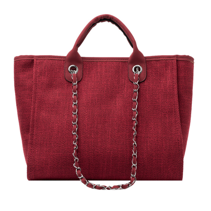 Women's Big Trendy Simple Large Capacity Korean Women's Shoulder Bag