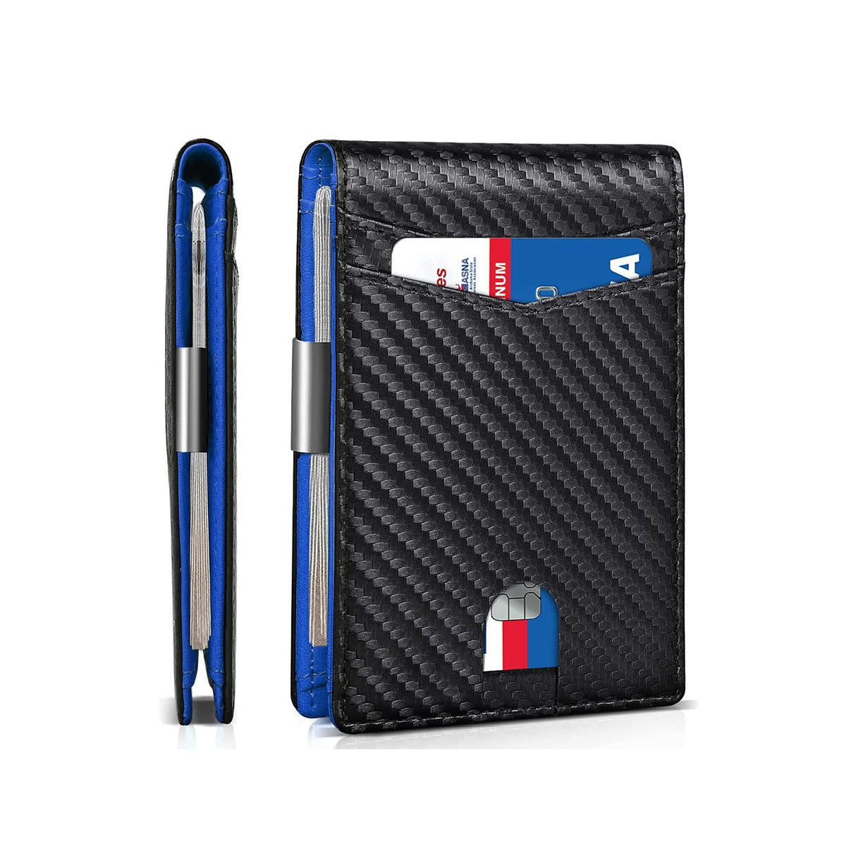 Men's American Gold Clip Large Capacity Card Holder