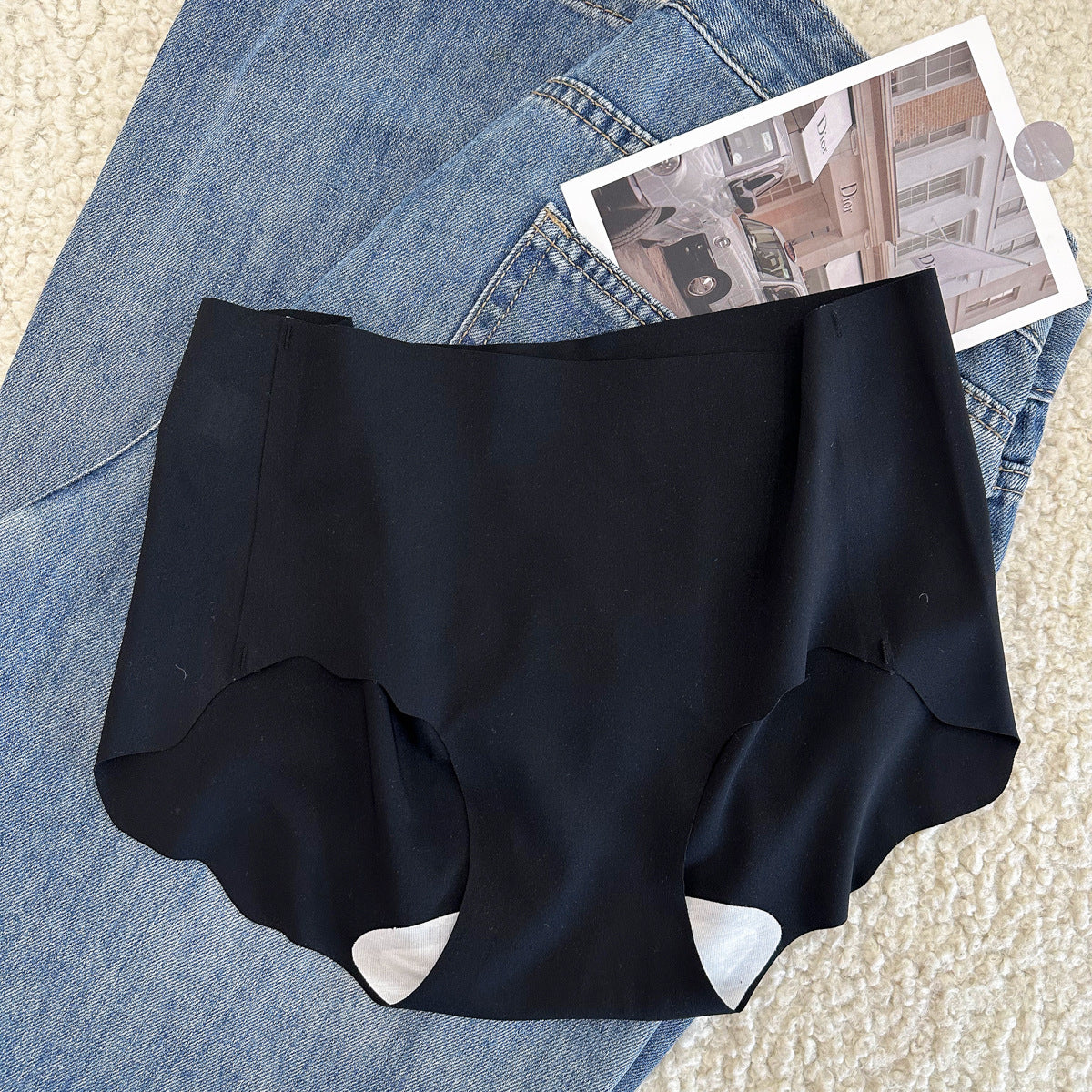 Women's Leggings Color Style Seamless Peach Hip Panties