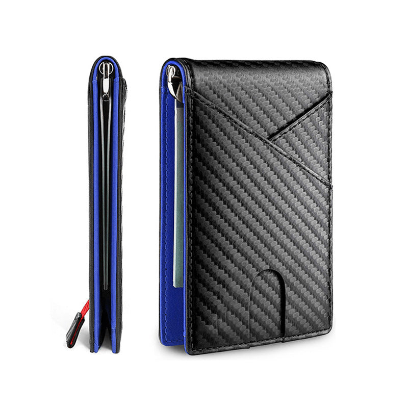 Creative Cool Men's Carbon Fiber Business Men's Wallets