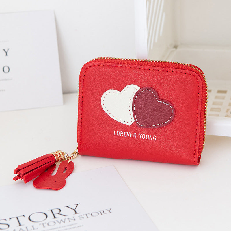 Pretty Cool Classic Women's Portable Zipper Ladies Wallet