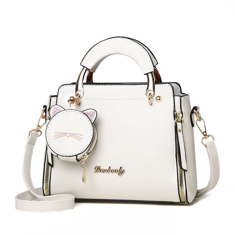 Women's Advanced Texture Fashionable Trendy Pouch Large Shoulder Bags