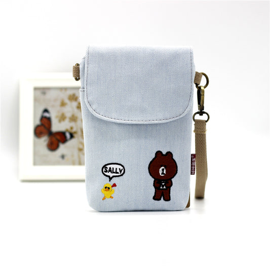Glamorous Simple Denim Summer Carry-on Cloth Phone Bags