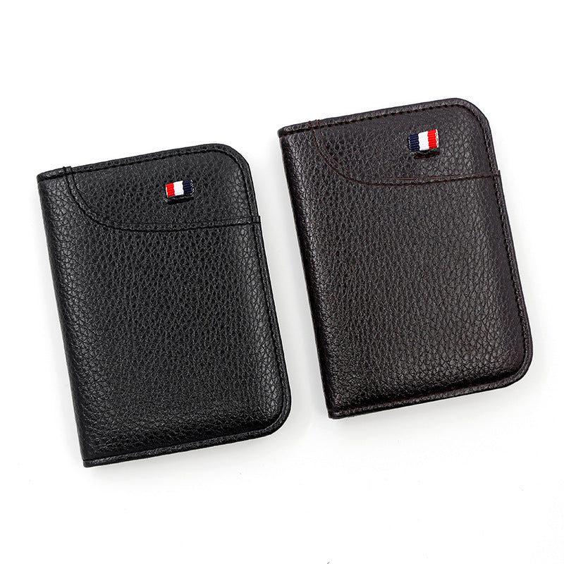 Men's Thin Portable Multiple Slots Large Capacity Card Holder