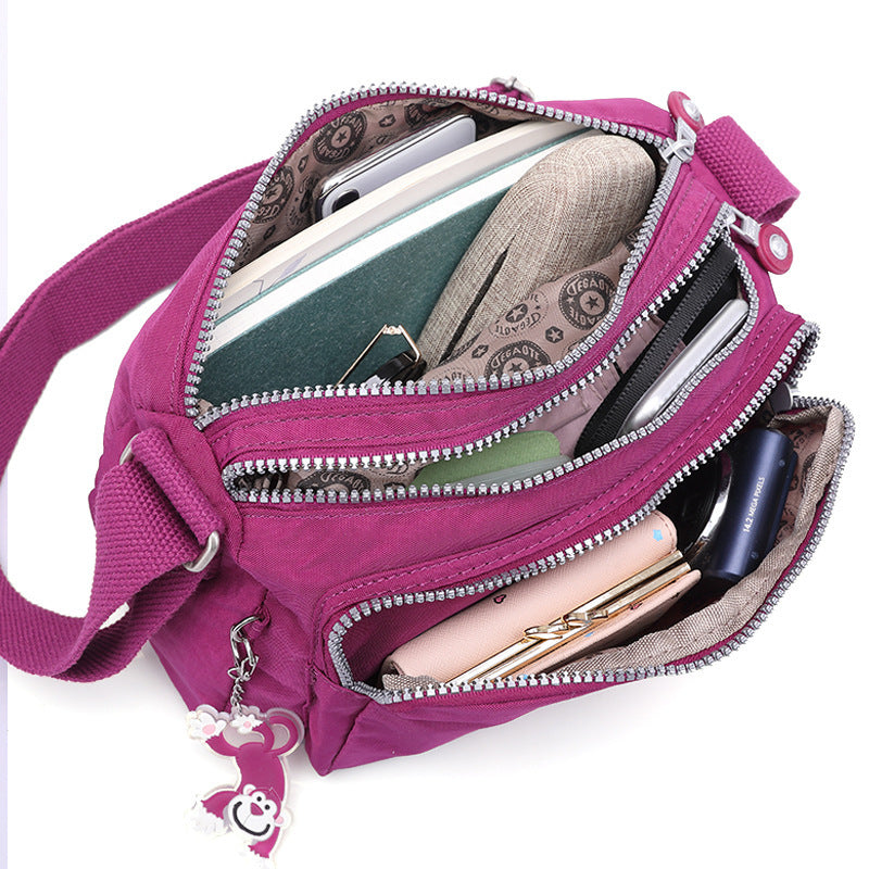 Women's Nylon Fashion Simple Cloth Portable Shoulder Bags
