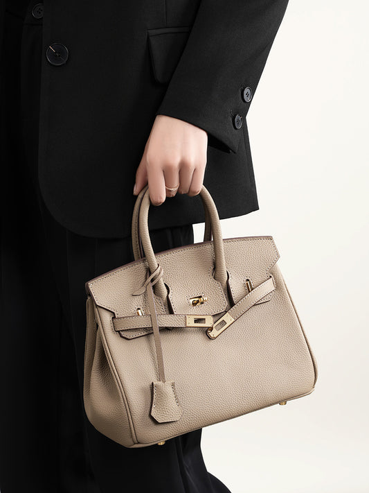 Genuine Cattlehide Leather Surface Large Capacity Handbags
