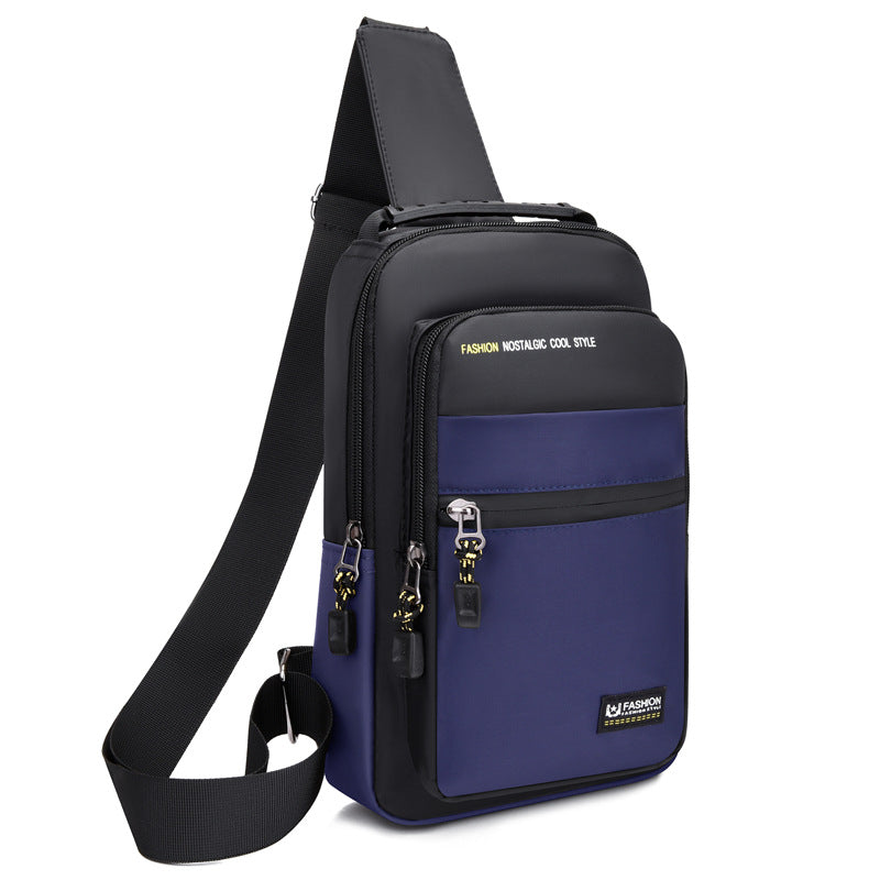 Men's Innovative New Fashion Oxford Cloth Men's Chest Bags