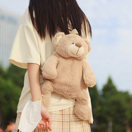 Korean Style Cute Plush Doll Female Backpacks