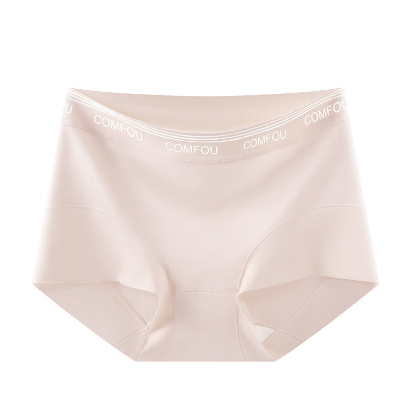 Women's Long-staple Cotton Underwear Loose Design Traceless Panties