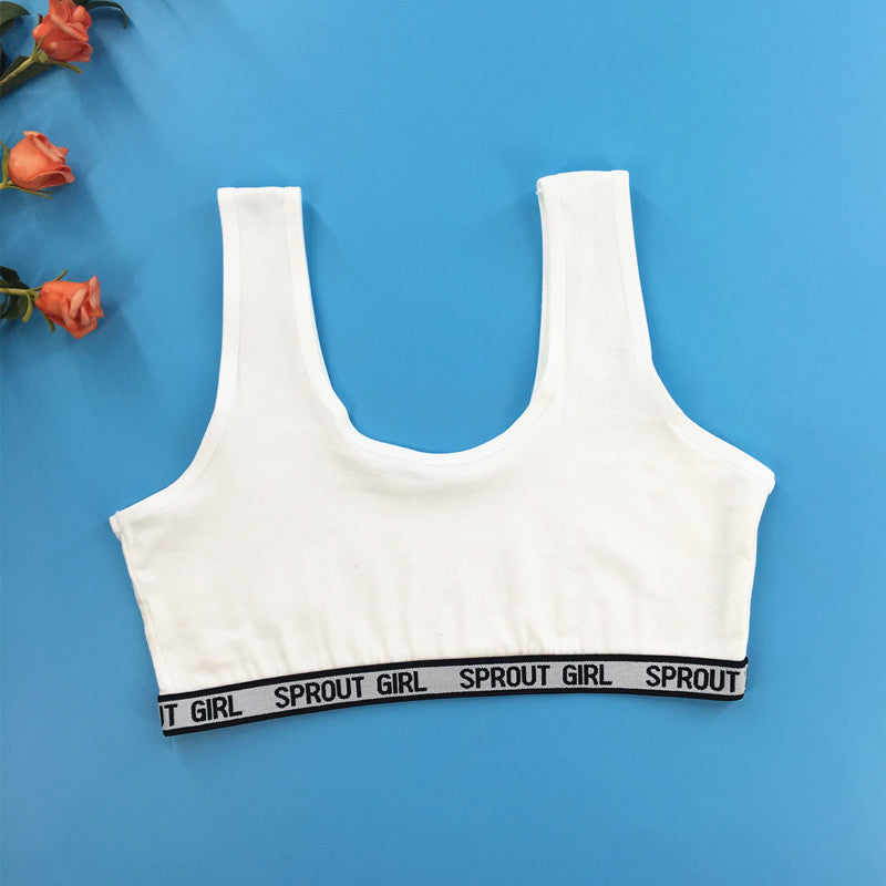 Side Work Back Fashion Teenage Puberty Underwear 2 Without Tanks Camis
