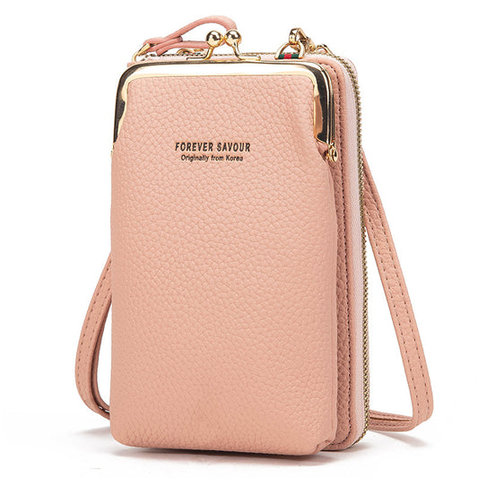 Women's Trendy Mini Touch Screen Cell Winter Ladies Wallets
