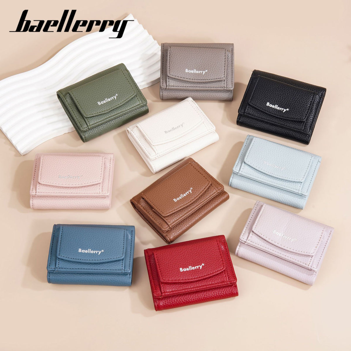 Attractive Women's Short Multiple Slots Mini Coin Purses