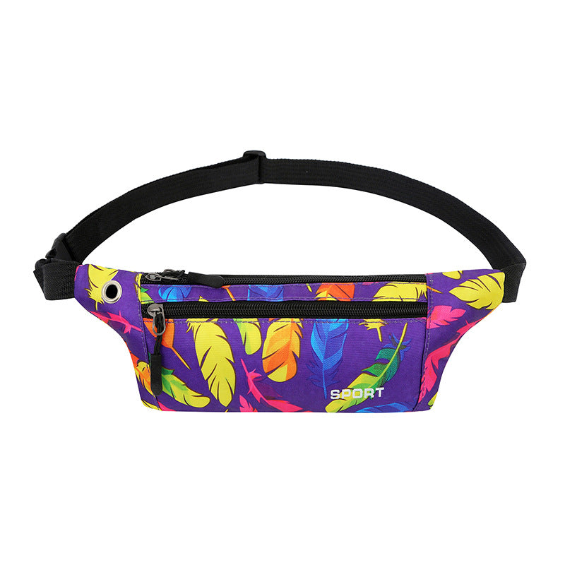 Men's Cloth Waterproof Slanted Stall Cash Working Men's Waist Packs