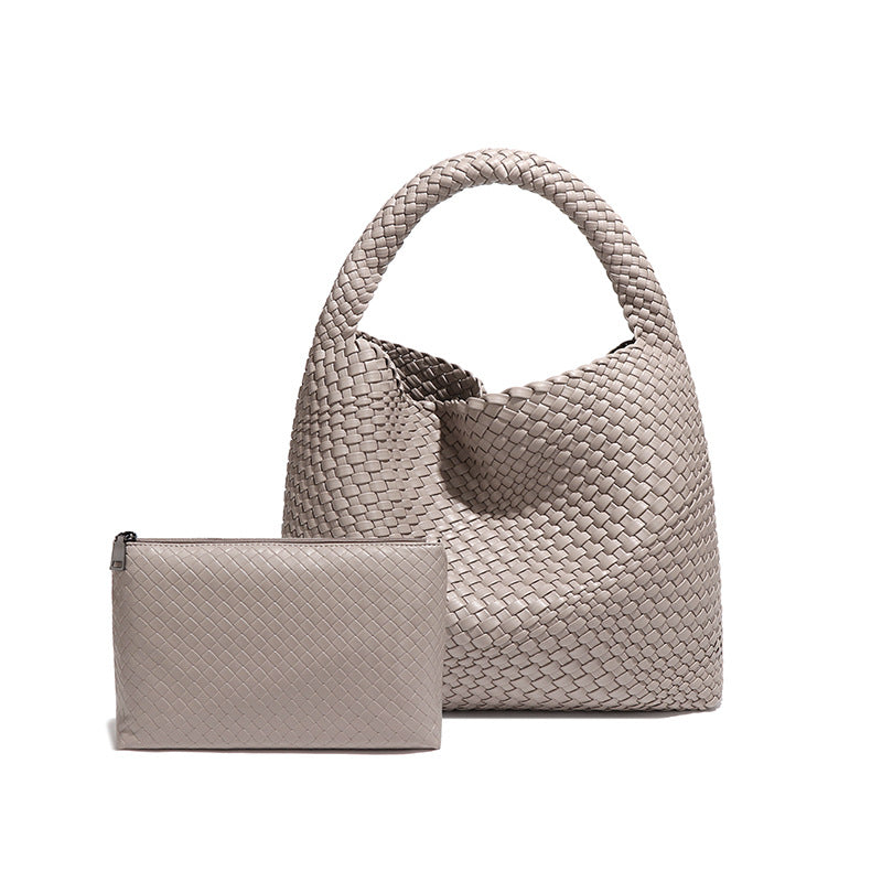 Women's Hand-woven Fashion Portable Korean Style Large Capacity Women's Shoulder Bag