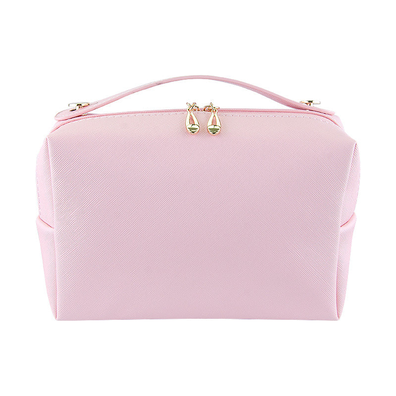 Women's Hand-held Portable Waterproof Cute Toiletry Makeup Bag