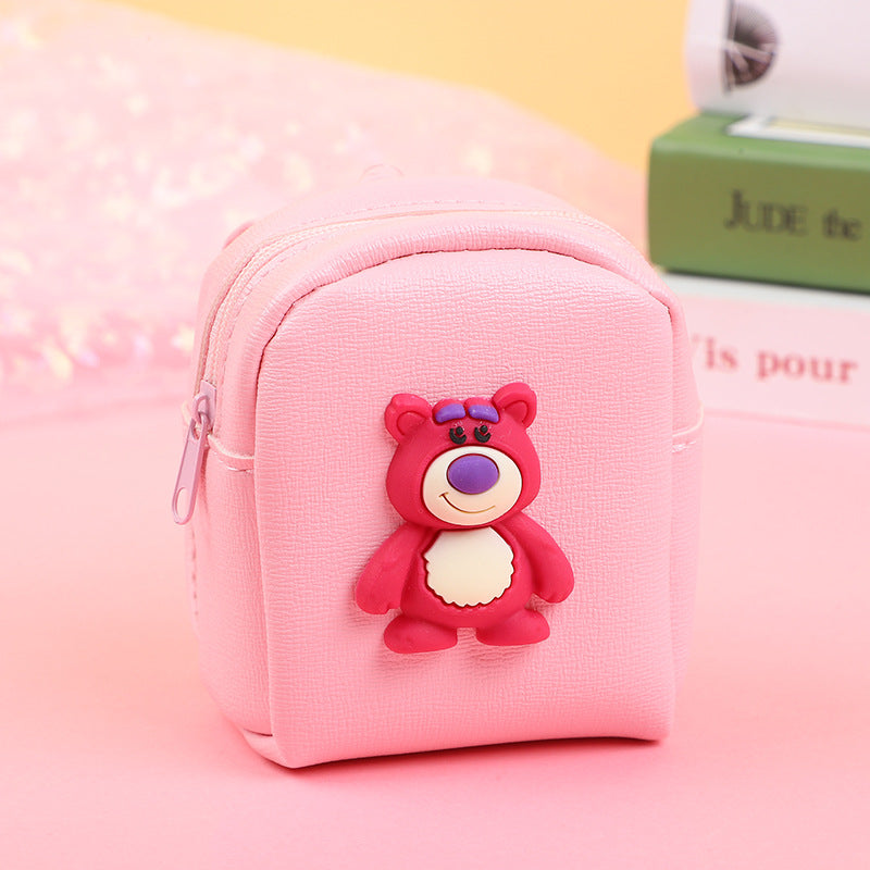 Slouchy Versatile Heart Cartoon Cute Mini Coin Purses