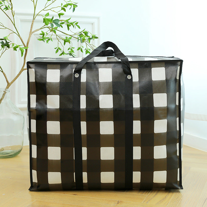 Film Perforated Folding Moving Waterproof Plastic Travel Bags