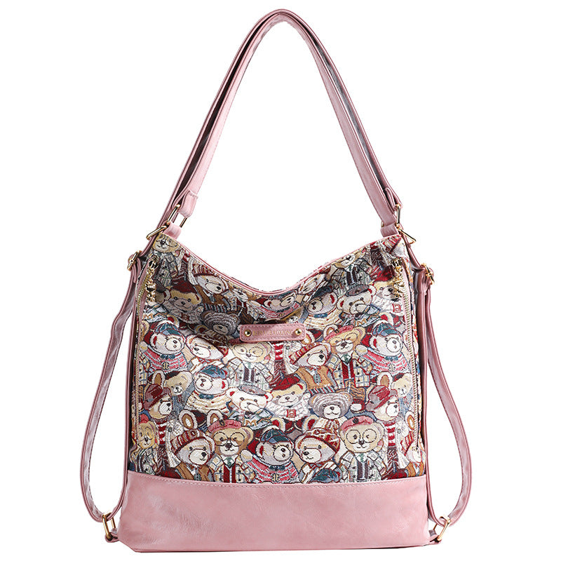 Women's Source Design Sense Single Large Capacity Women's Messenger Bag