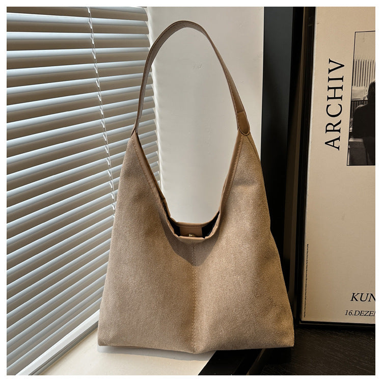 Color Winter Retro Commuter Large Capacity Fashion Simple Bags