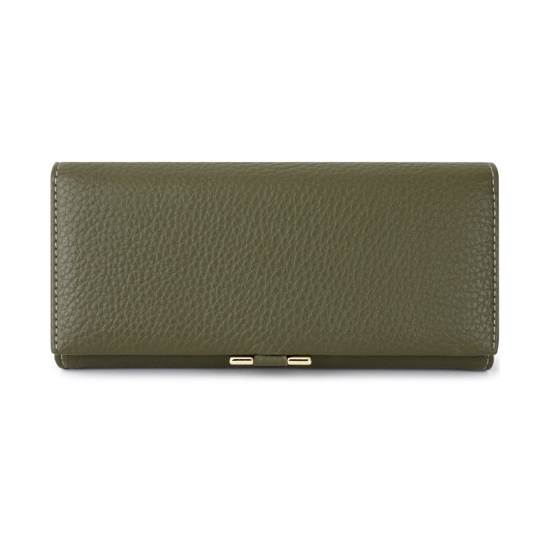 Women's Flip Lychee Vintage Soft High-grade Leather Bags